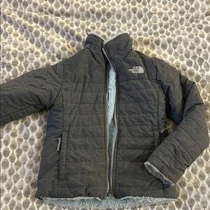 The North Face Gray Quilted Jacket
